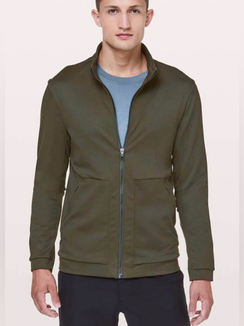 Mens Lululemon Division Track Full Zip Jacket size L